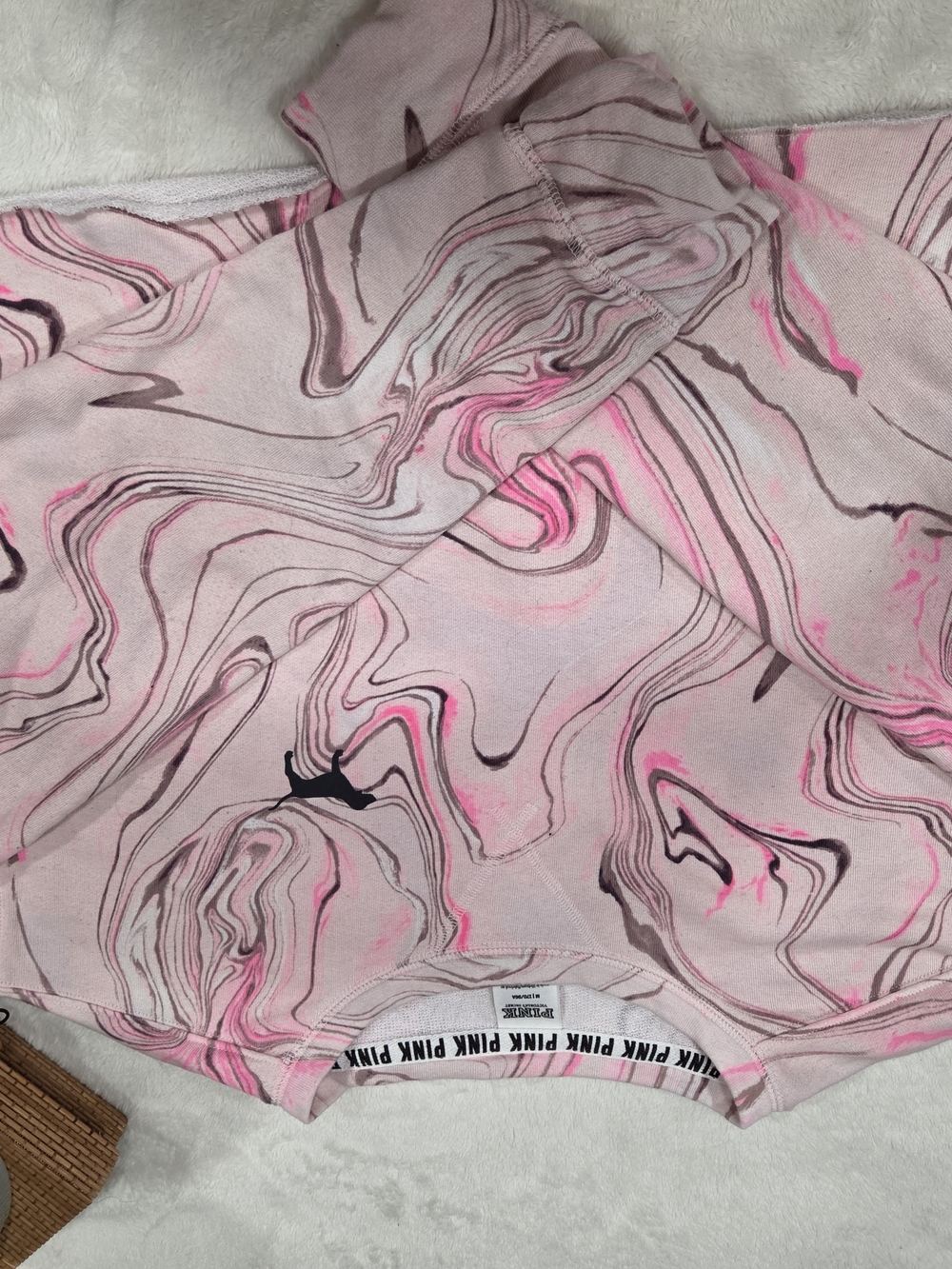 PINK Victoria's Secret Marble Print Women's Sweater M